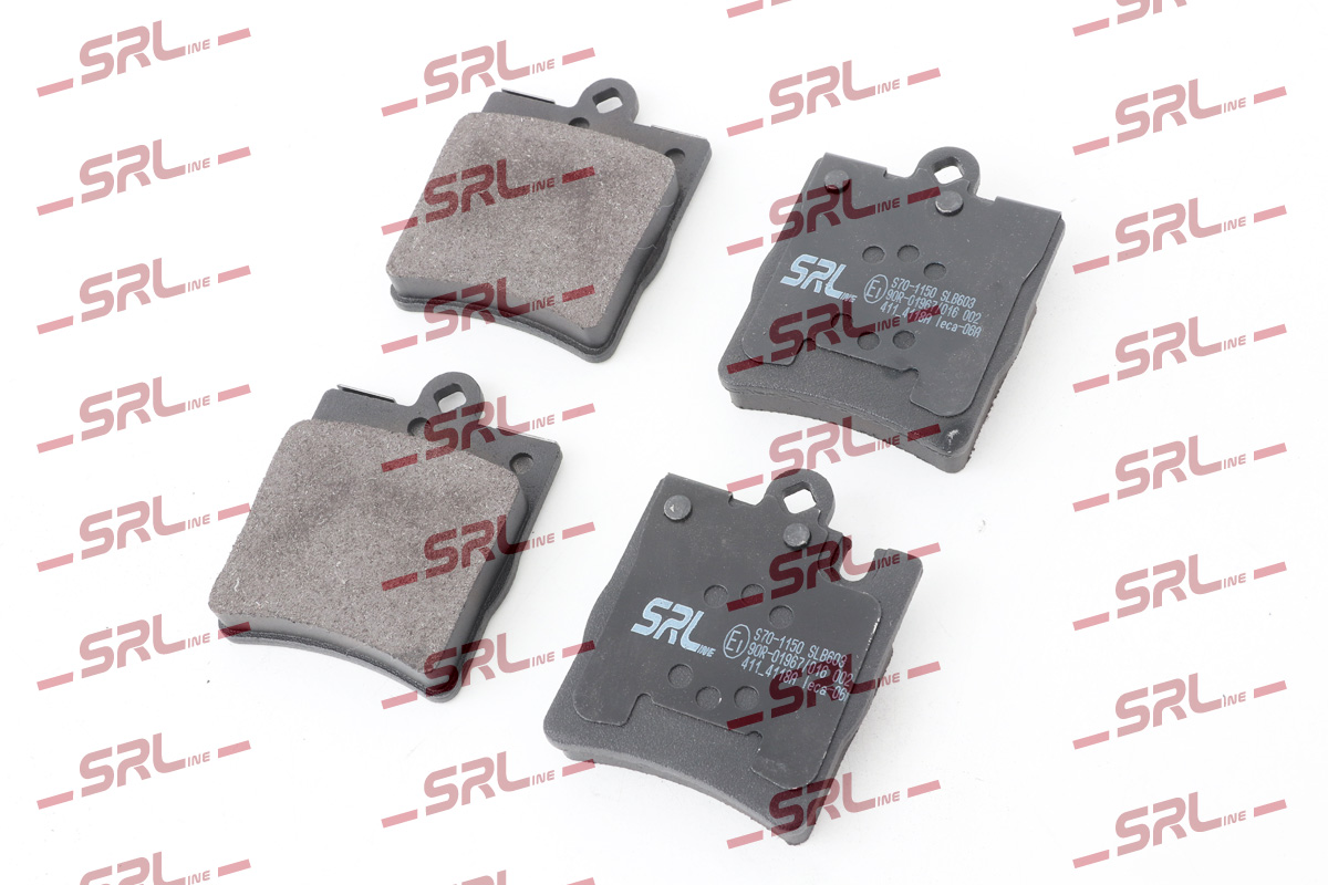 SRLine Piduriklotside komplekt, ketaspidur S70-1150