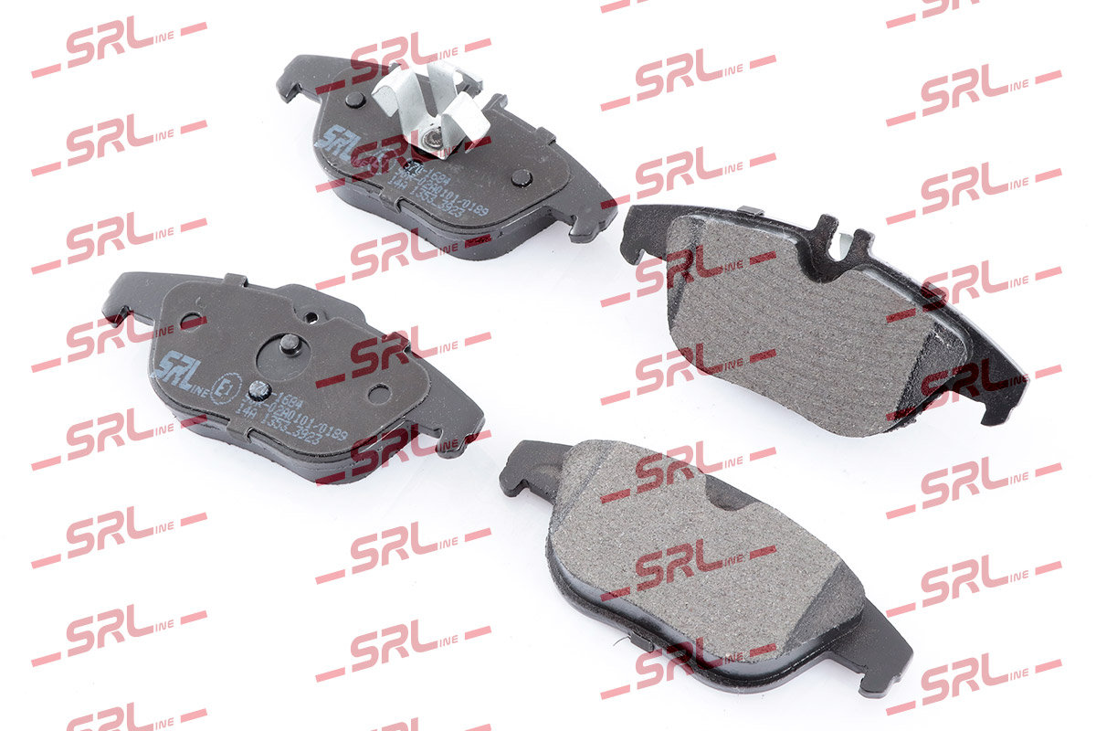 SRLine Piduriklotside komplekt, ketaspidur S70-1684
