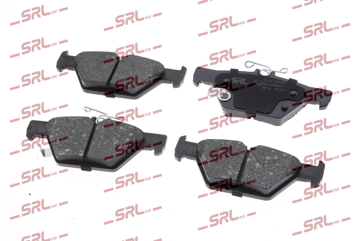 SRLine Piduriklotside komplekt, ketaspidur S70-1732