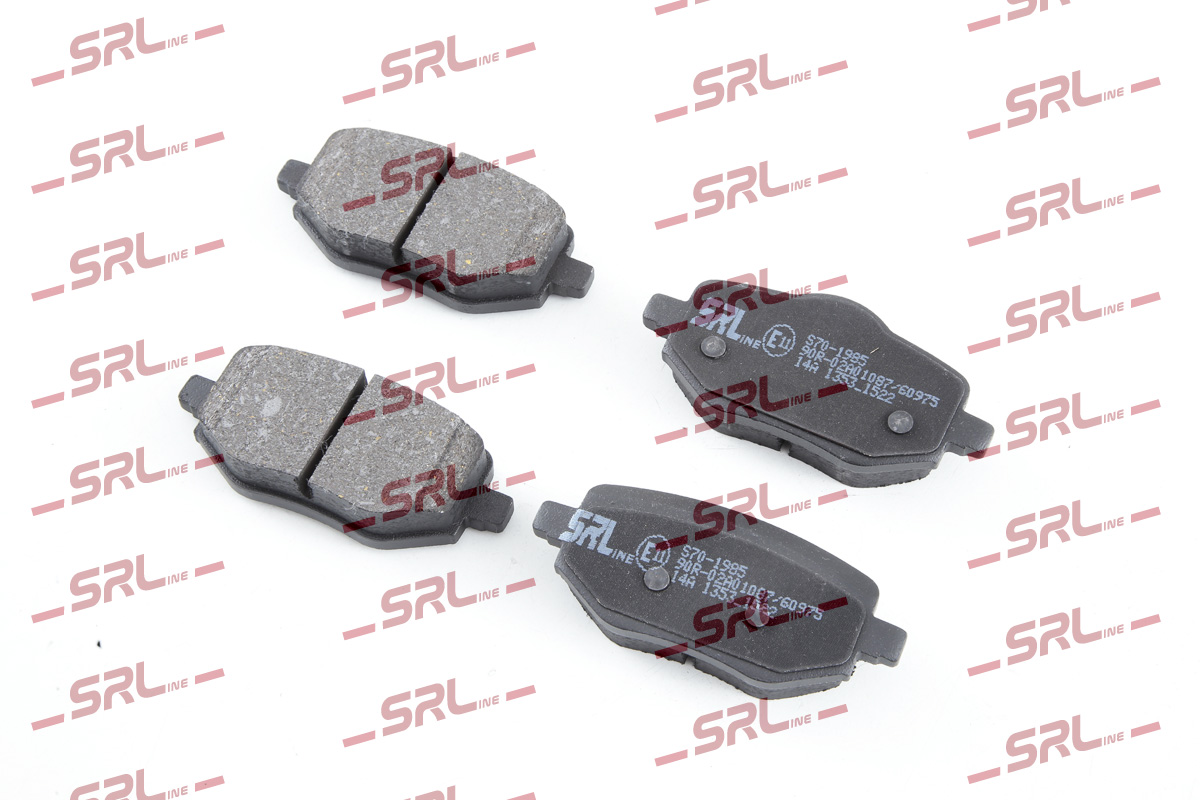 SRLine Piduriklotside komplekt, ketaspidur S70-1985