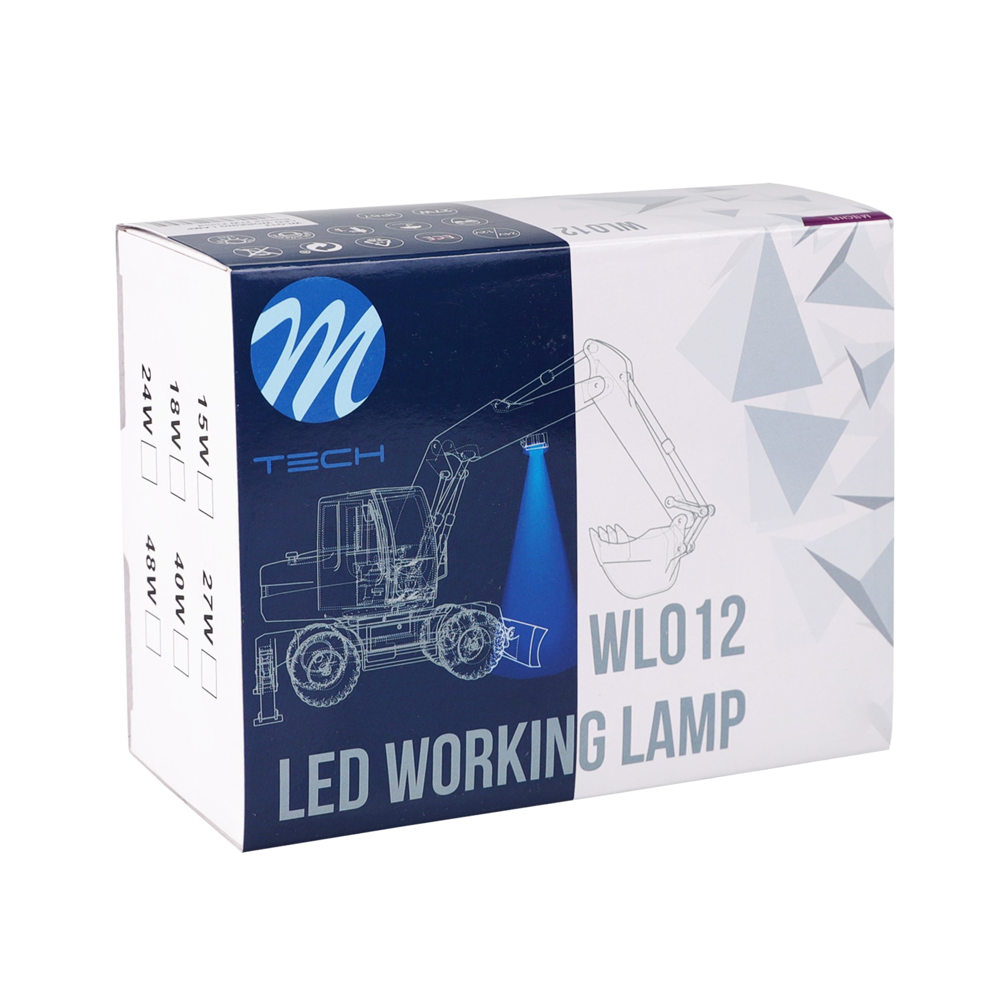M-Tech Reflektor dalekosiężny WLO12
