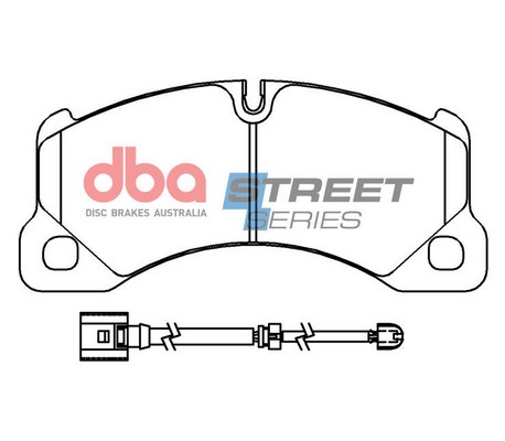 DBA Australia Raceing-piduriklotsi komplekt DB15102XP
