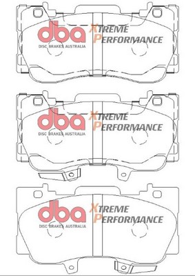 DBA Australia Raceing-piduriklotsi komplekt DB9011XP
