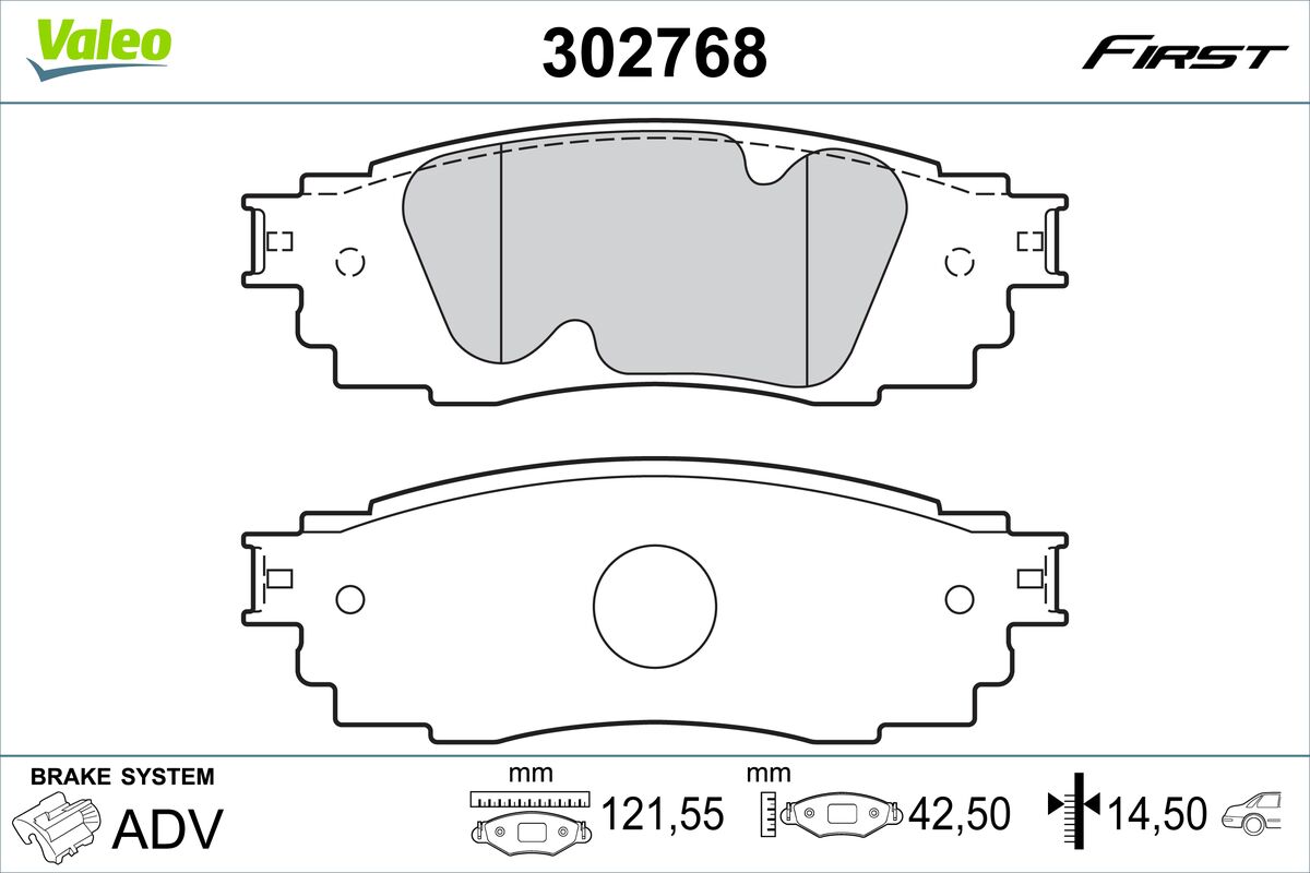 VALEO Jarrupala, levyjarru 302768
