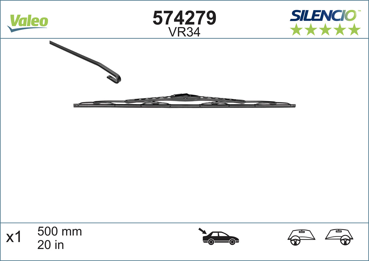 VALEO Torkarblad 574279