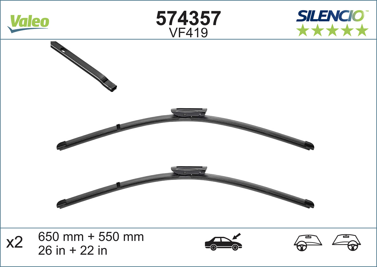 VALEO Klaasipuhastaja 574357