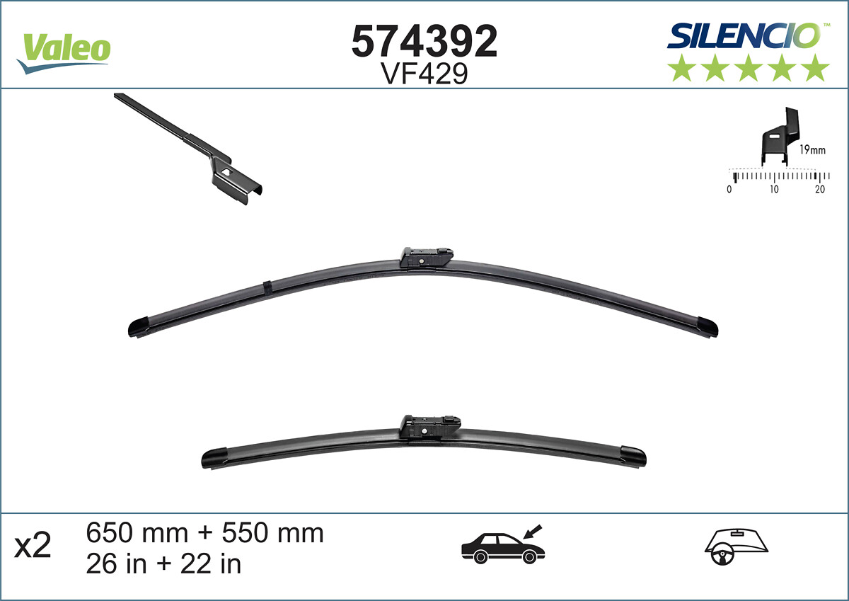 VALEO Klaasipuhastaja 574392