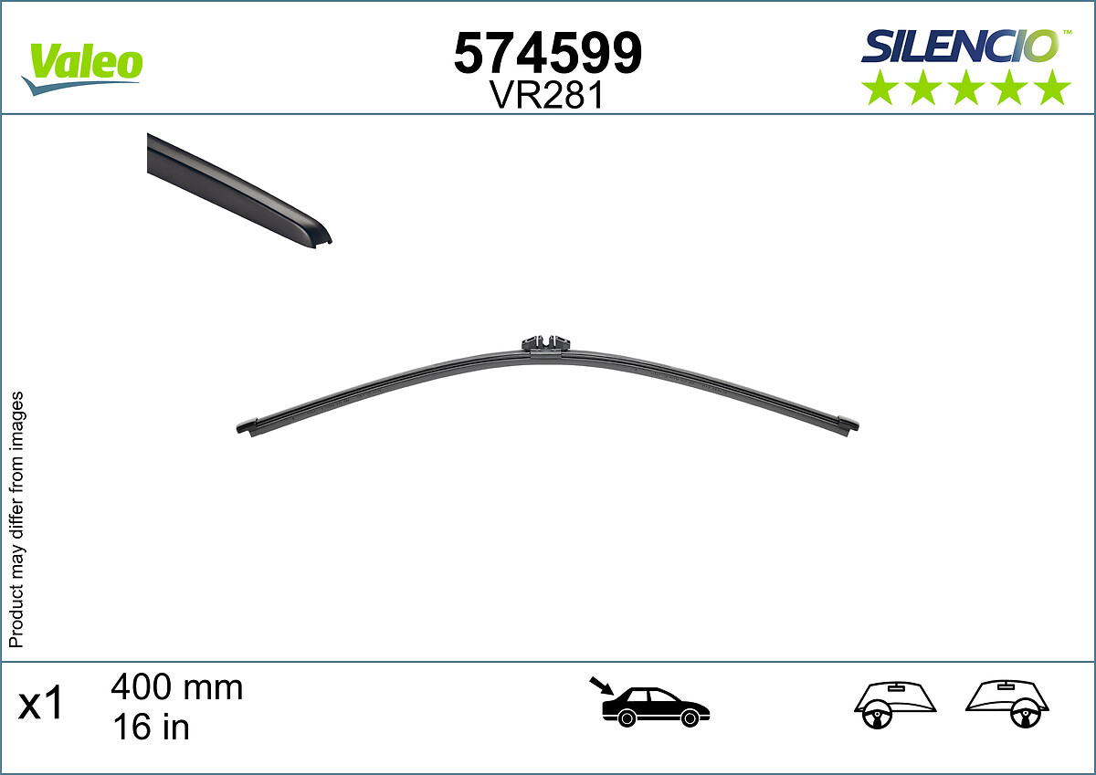 VALEO Klaasipuhastaja 574599