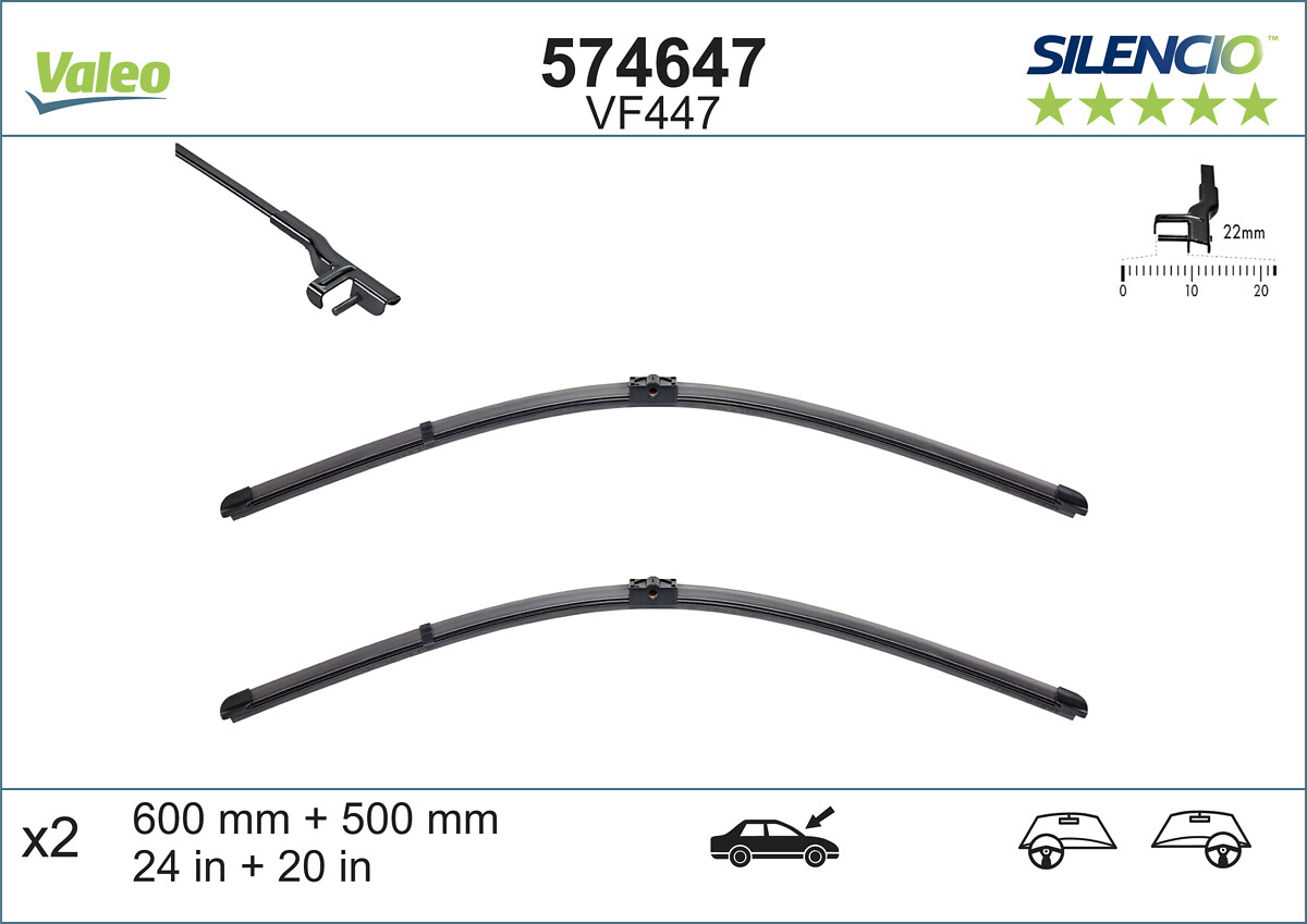 VALEO Klaasipuhastaja 574647