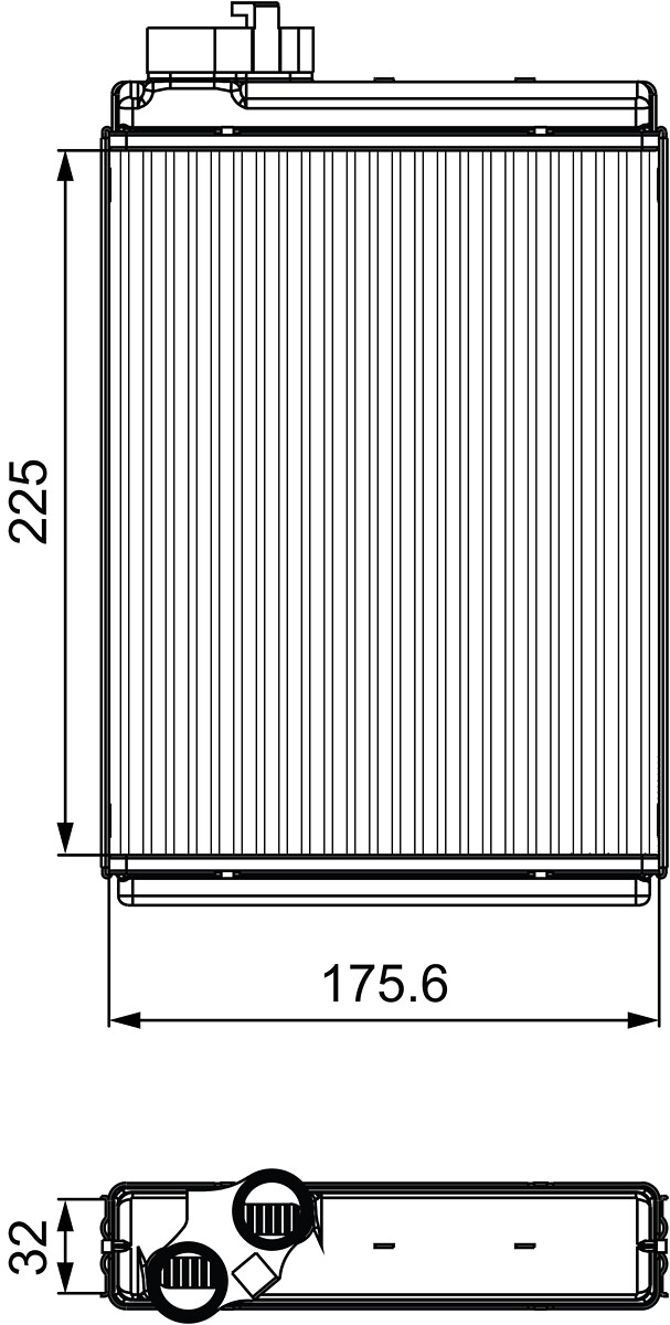 VALEO Lämmityslaitteen kenno 811507