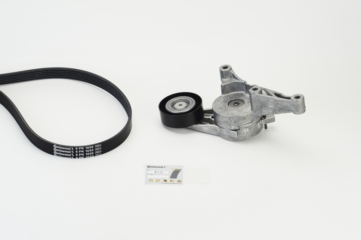 CONTINENTAL CTAM V formos rumbuotas diržas, komplektas 6PK1050K1