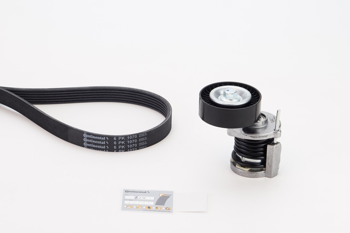 CONTINENTAL CTAM V formos rumbuotas diržas, komplektas 6PK1070K1