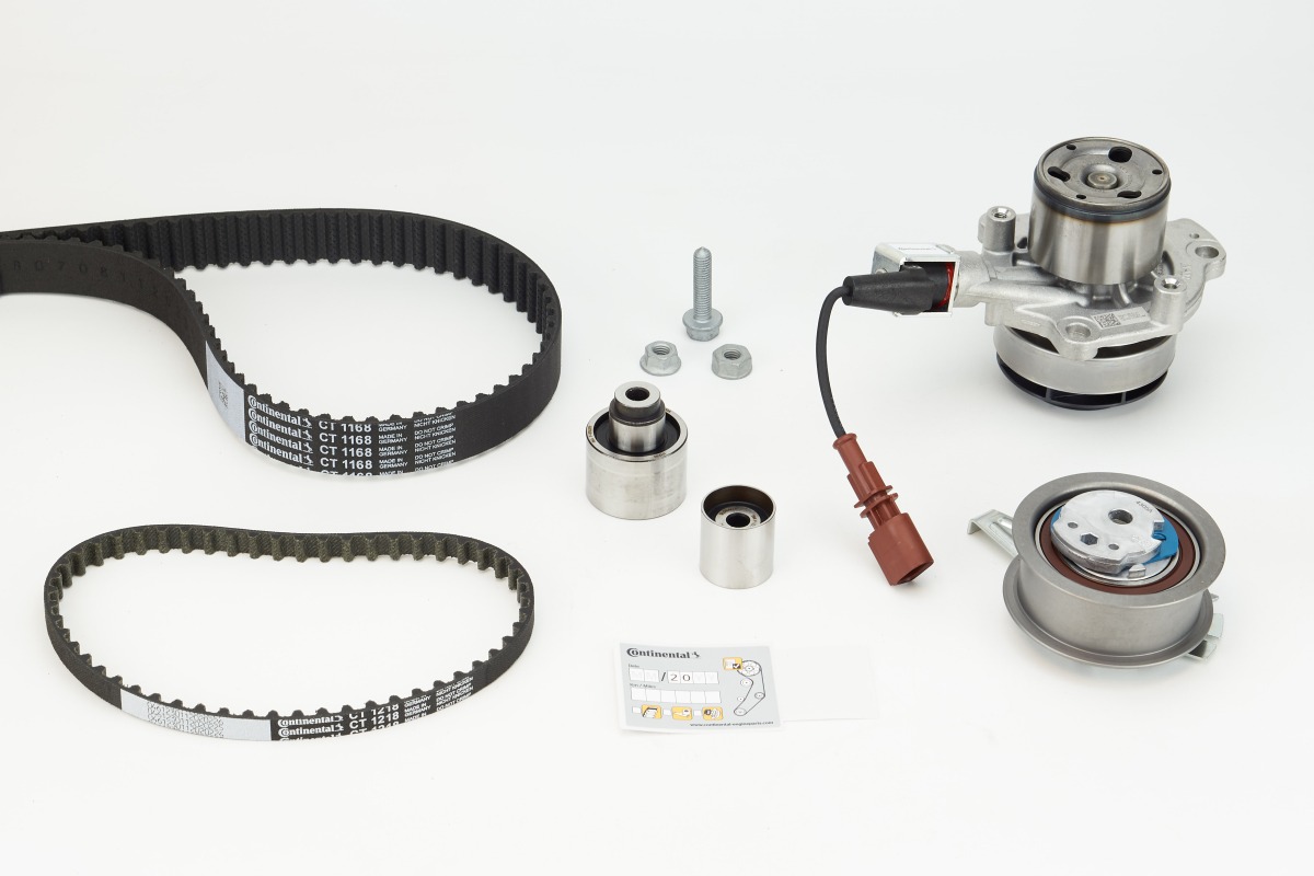 CONTINENTAL CTAM Vesipumppu + jakohihnasarja CT1168WP8PRO