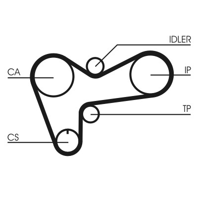 CONTINENTAL CTAM Hammasrihm CT508