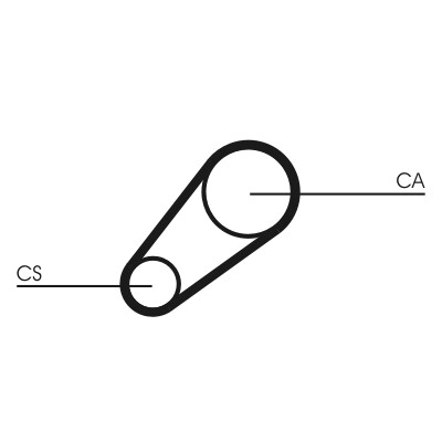CONTINENTAL CTAM Pasek rozrządu CT648