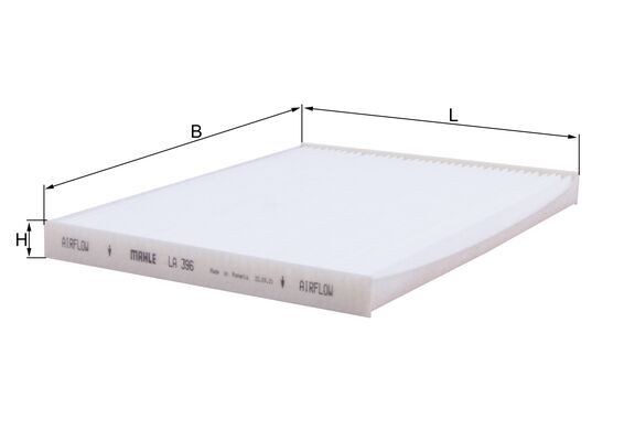 KNECHT Filter,salongiõhk LA 396