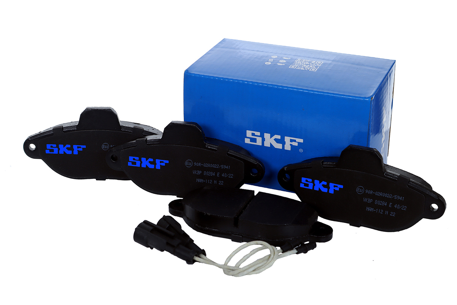 SKF Zestaw klocków hamulcowych, hamulce tarczowe VKBP 80284 E