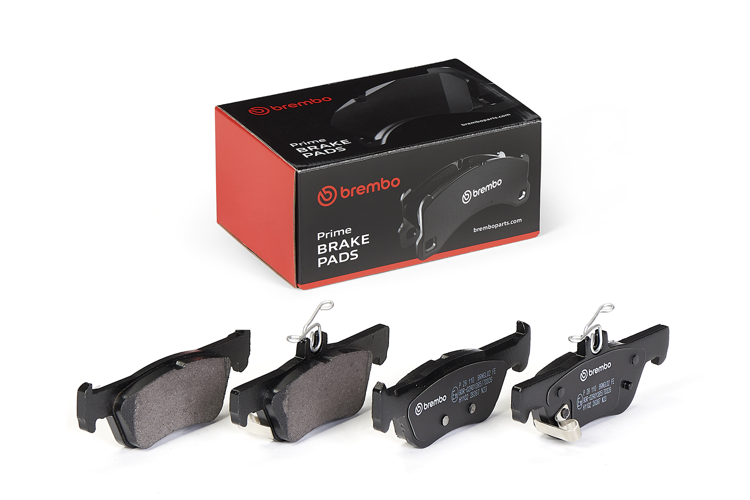 BREMBO Piduriklotside komplekt, ketaspidur P 28 110