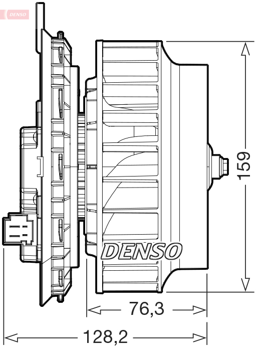 DENSO Salongipuhur DEA17016