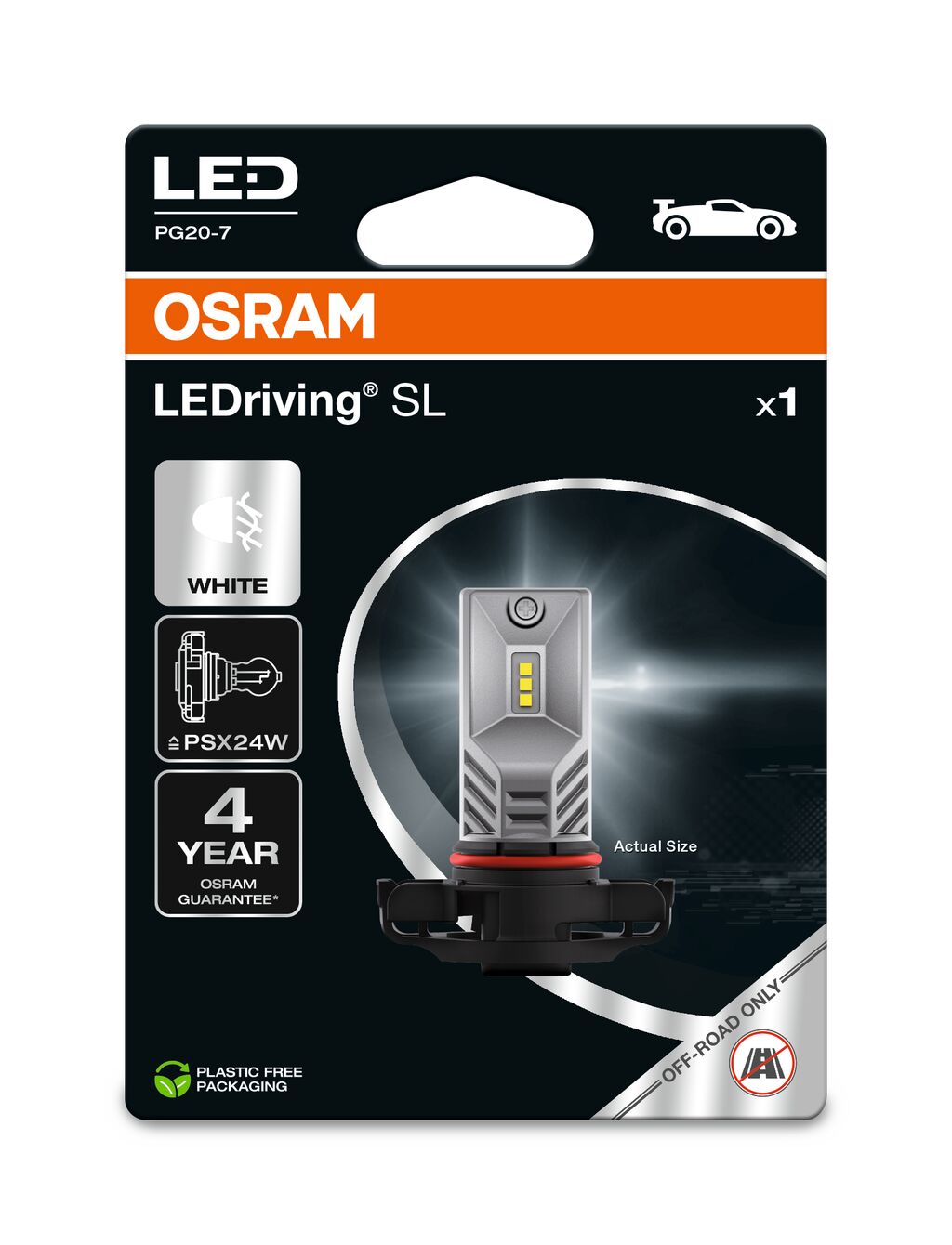 ams-OSRAM Żarówka, lampa kierunkowskazu 2604CW-1BL