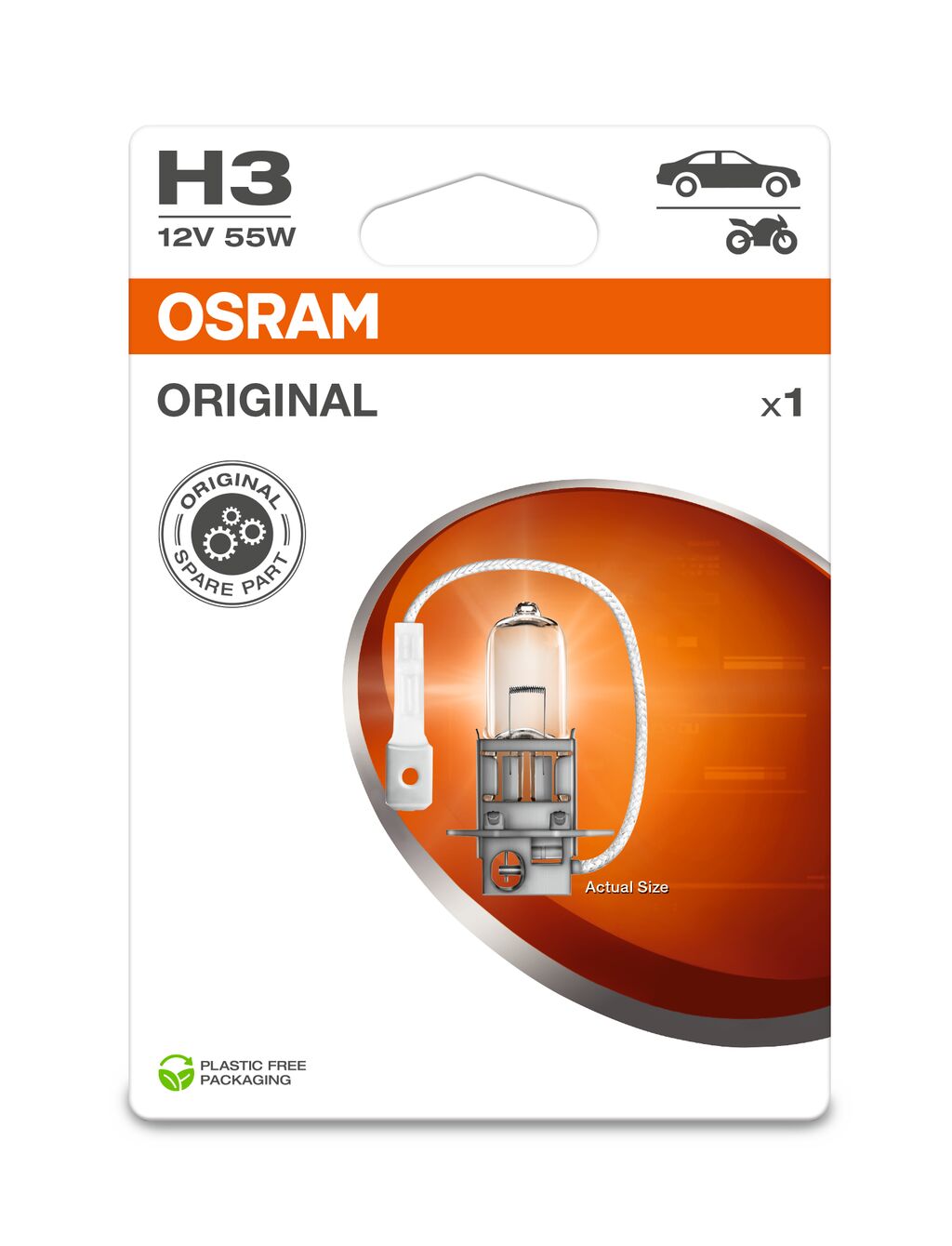 ams-OSRAM Polttimo, kaukovalo 64151-1BL