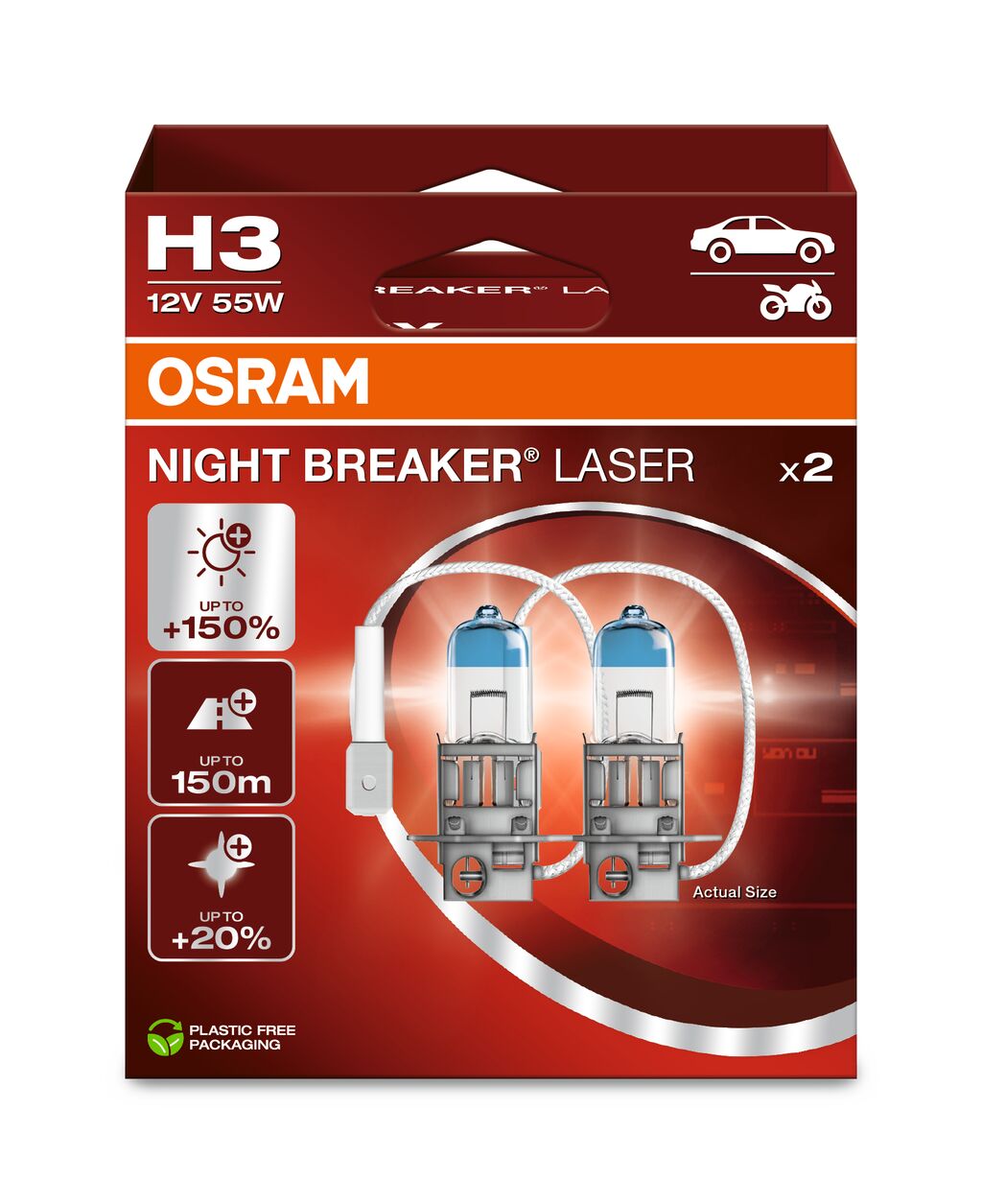 ams-OSRAM Polttimo, kaukovalo 64151NL-2HB