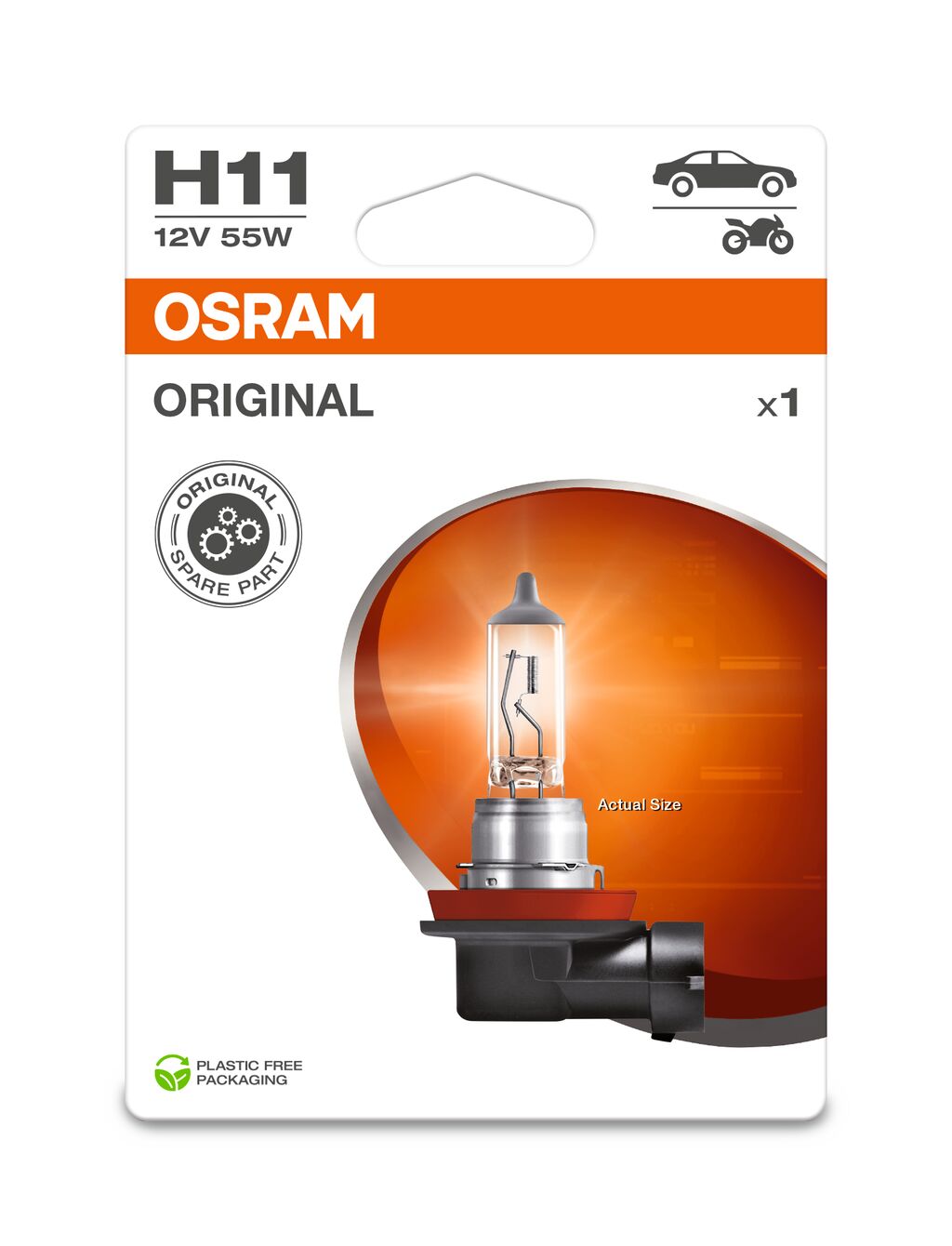 ams-OSRAM Polttimo, kaukovalo 64211-1BL