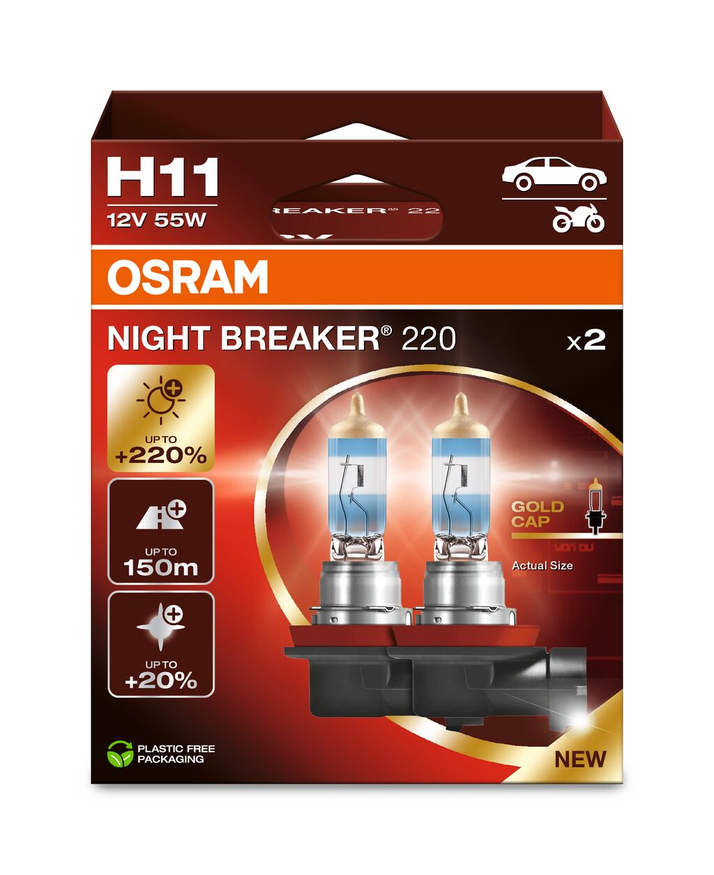 ams-OSRAM Polttimo, kaukovalo 64211NB220-2HB