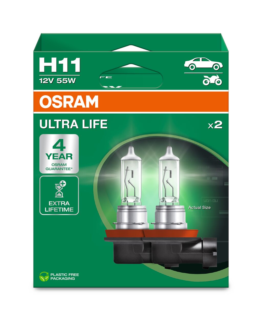 ams-OSRAM Polttimo, kaukovalo 64211ULT-2HB