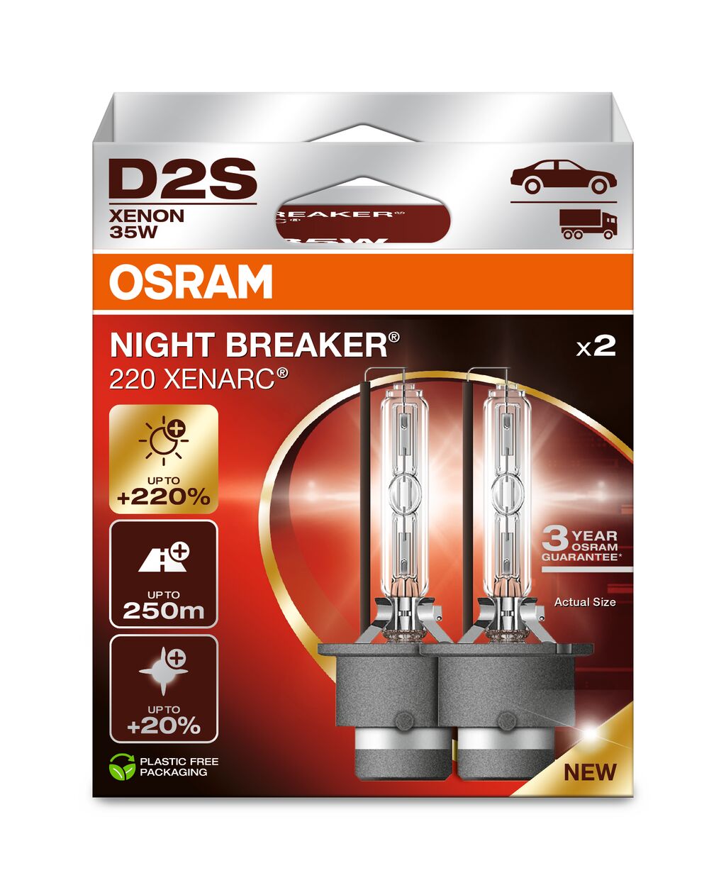 ams-OSRAM Polttimo, kaukovalo 66240XN2-2HB