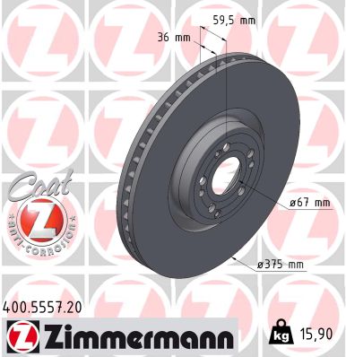 ZIMMERMANN Piduriketas 400.5557.20