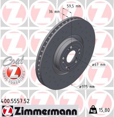 ZIMMERMANN Piduriketas 400.5557.52