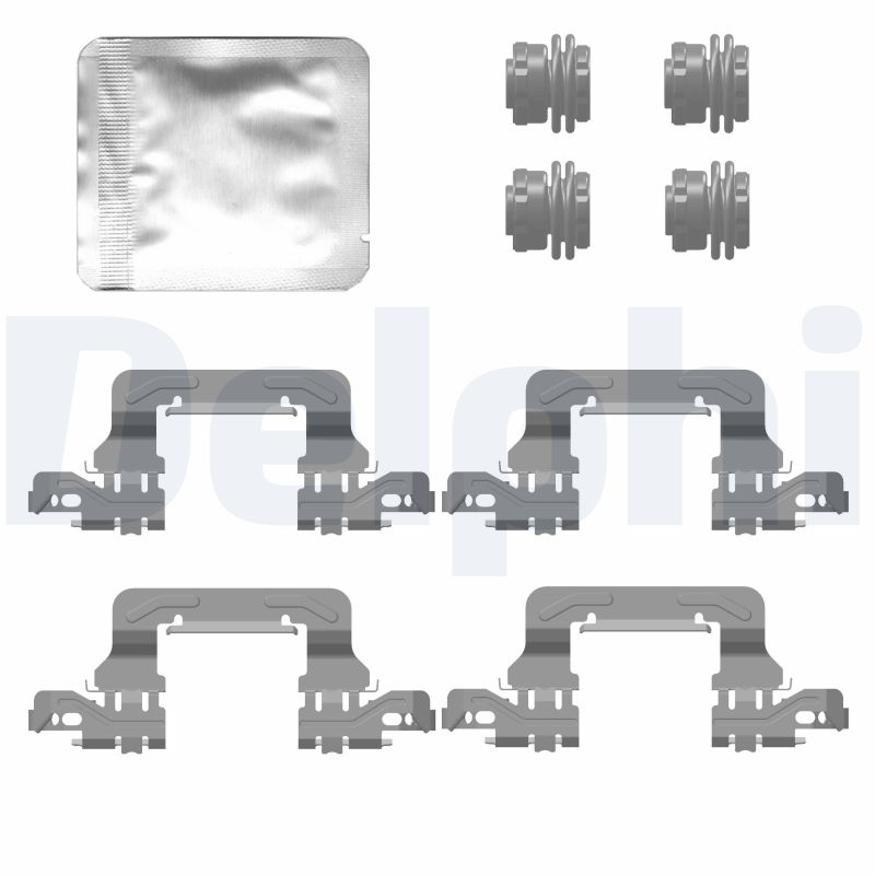 DELPHI Lisakomplekt, ketaspiduriklotsid LX0778