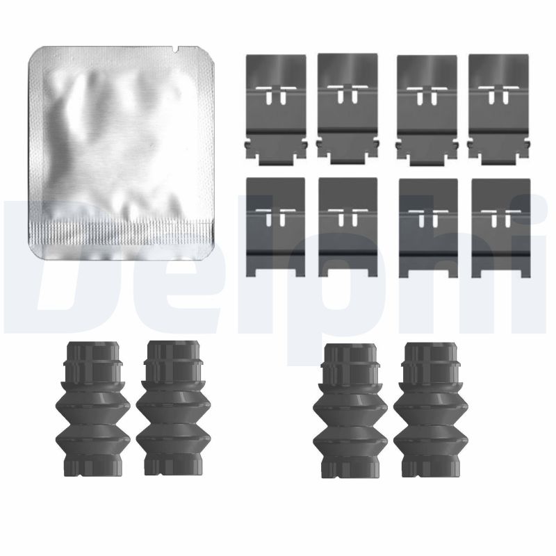 DELPHI Lisakomplekt, ketaspiduriklotsid LX0803