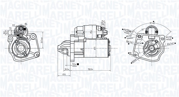 MAGNETI MARELLI Starter 063726281010