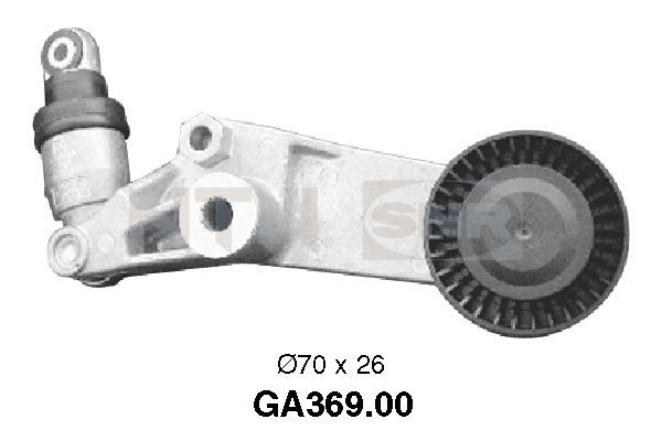 SNR Kiristysrulla, moniurahihna GA369.00