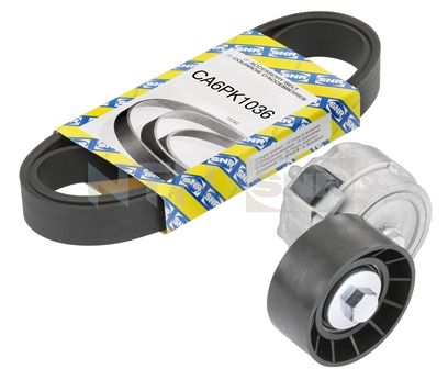 SNR Zestaw paska klinowego wielorowkowego KA858.00