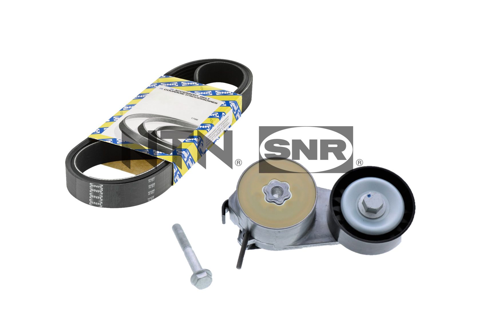 SNR Zestaw paska klinowego wielorowkowego KA858.08