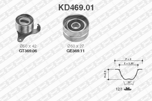 SNR Hammashihnasarja KD469.01