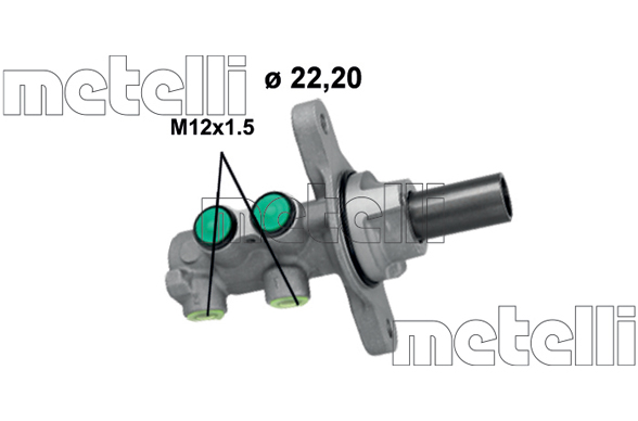 METELLI Piduri peasilinder 05-1264