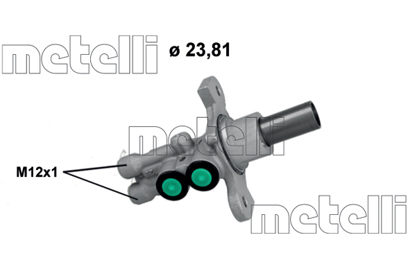 METELLI Piduri peasilinder 05-1271