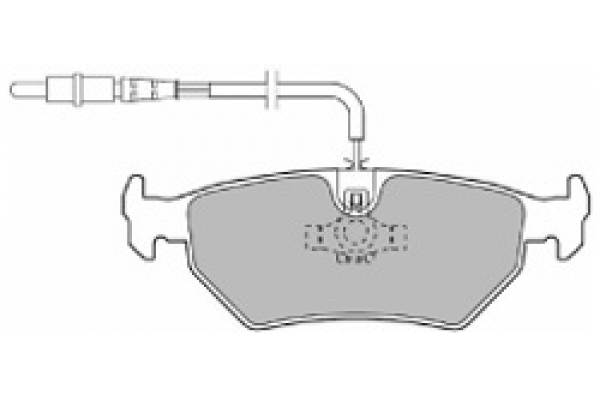 MAPCO Piduriklotside komplekt, ketaspidur 6497