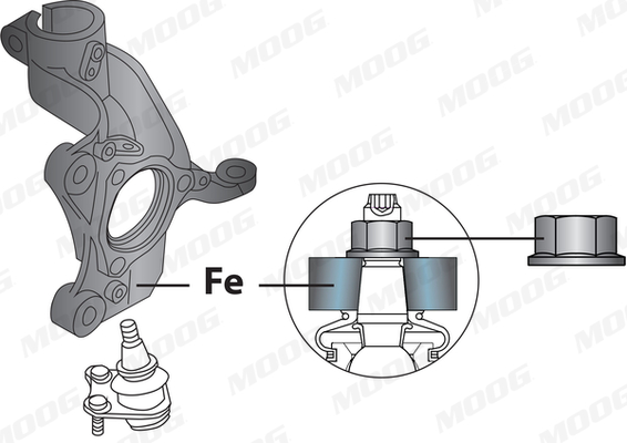 MOOG Pallonivel VO-BJ-13582
