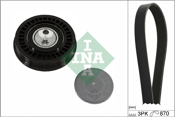 Schaeffler INA Zestaw paska klinowego wielorowkowego 529 0582 10