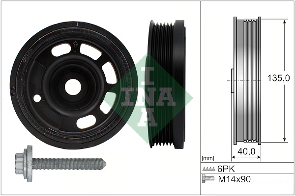 Schaeffler INA Hihnapyöräsarja, kampiakseli 544 0172 20