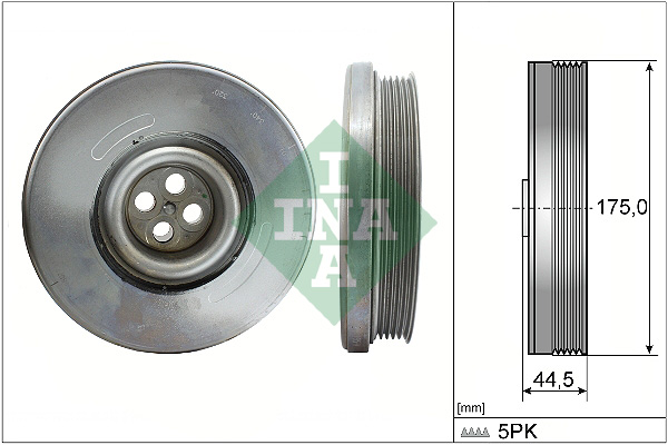 Schaeffler INA Koło pasowe, wał korbowy 544 0604 10