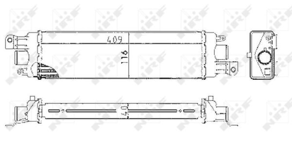 NRF Intercooler 30038