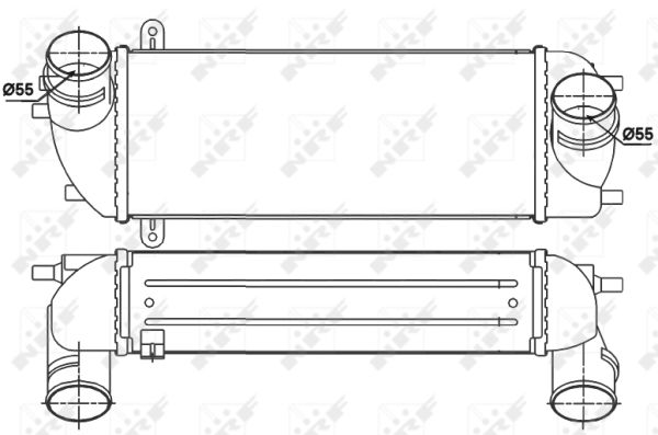 NRF Intercooler 30338
