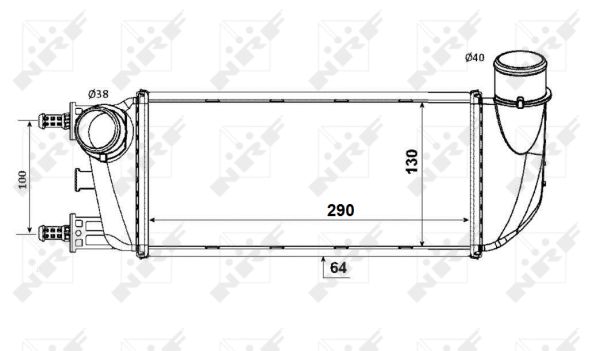 NRF Intercooler 30773