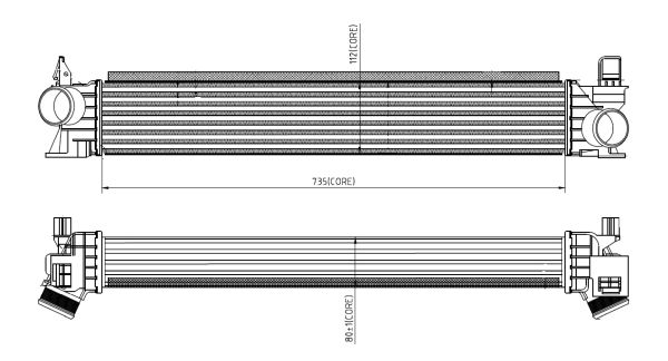 NRF Intercooler 309033